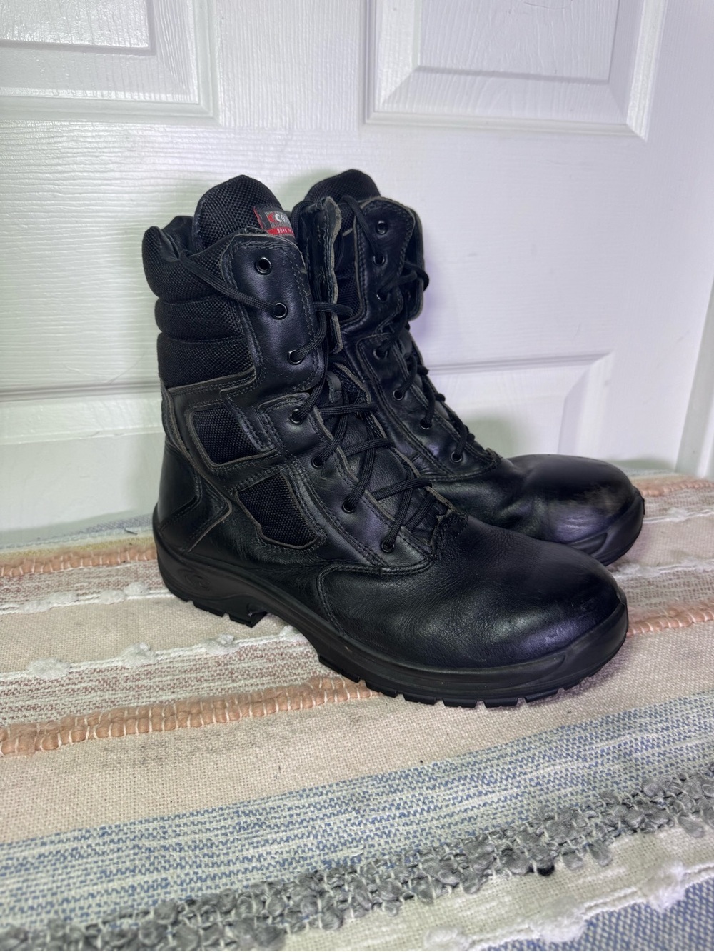COFRA Men's Black Combat Boots